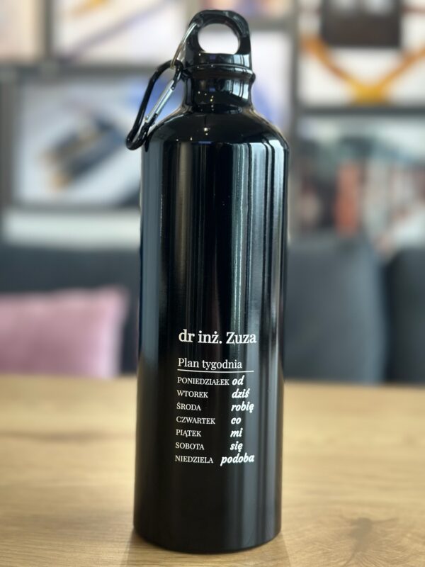 Bidon aluminiowy z grawerem 800 ml