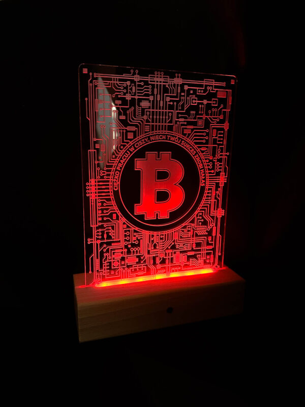 Statuetka bitcoin 1 Statuetka bitcoin 1