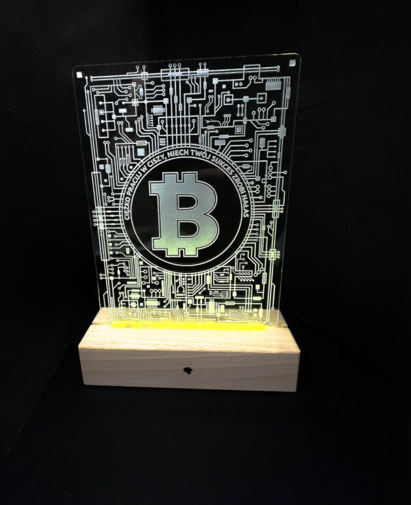 Statuetka bitcoin Statuetka bitcoin
