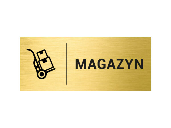 Tabliczka do magazynu 1 Tabliczka do magazynu 1