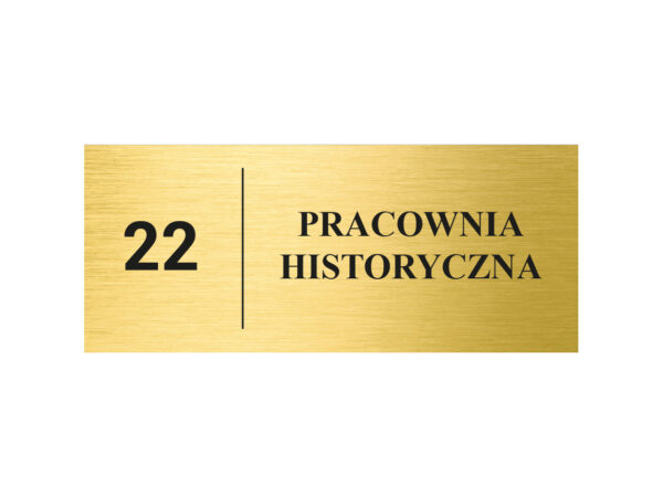 Tabliczka znamionowa do szkoły 1