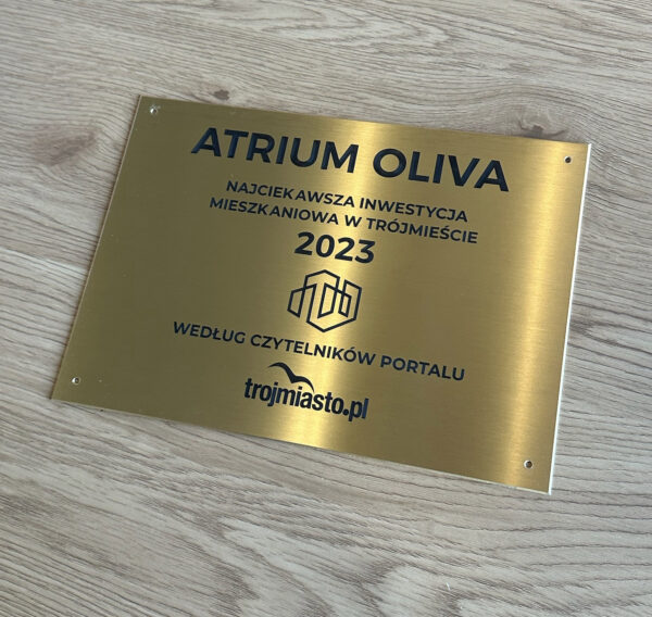 tabliczka znamionowa przy inwestycjach tabliczka znamionowa przy inwestycjach