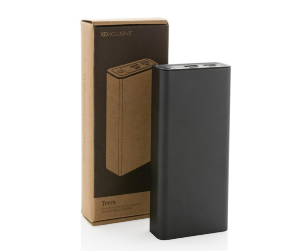 Power bank 20000 mAh Terra z grawerem Power bank 20000 mAh Terra z grawerem