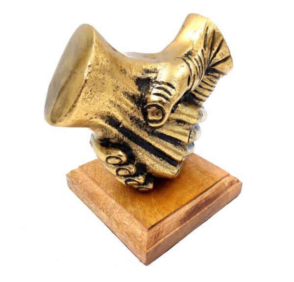 Statuetka Uścisk Dłoni