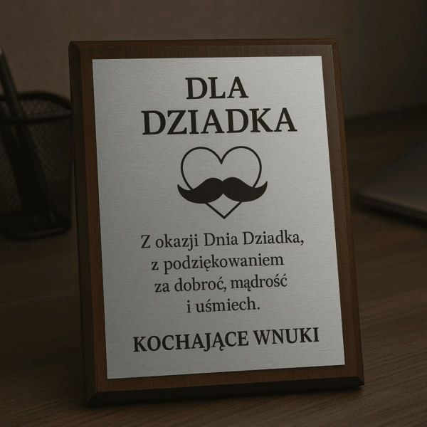 Dyplom dla dziadka Dyplom dla dziadka