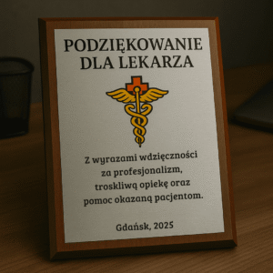 Dyplom dla lekarza