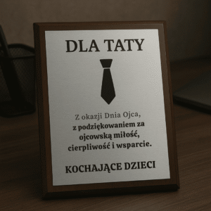 Dyplom dla taty