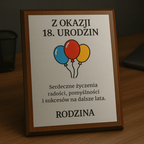 Dyplom urodzinowy