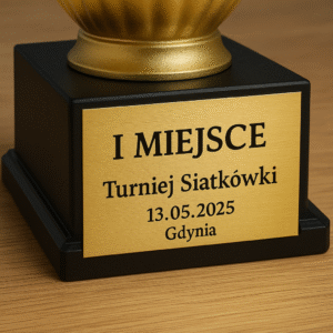 Tabliczka na puchar