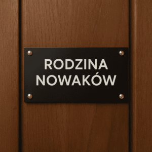 Tabliczka na drzwiaxch