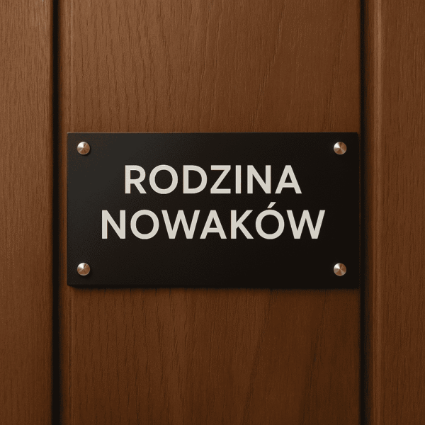 Tabliczka na drzwiaxch