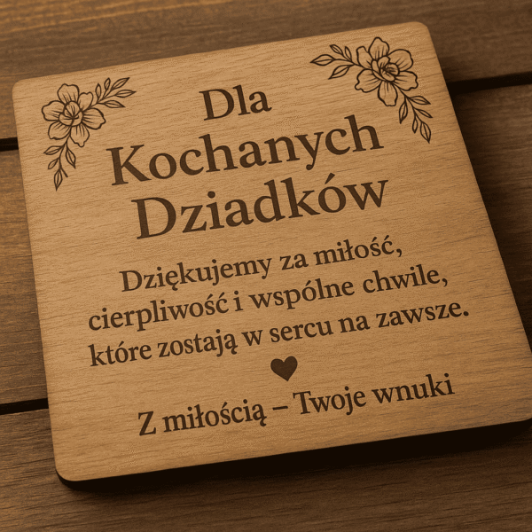 Tabliczka dla dziadków
