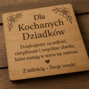 Tabliczka dla dziadków