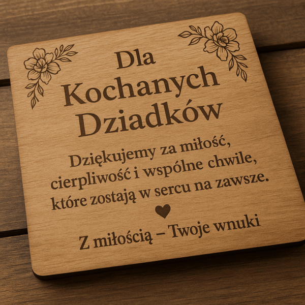 Tabliczka dla dziadków