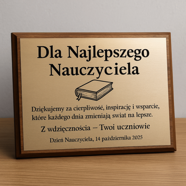 Tabliczka dla Nauczyciela