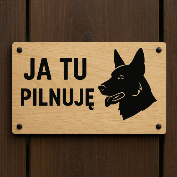 Tabliczka dla psa